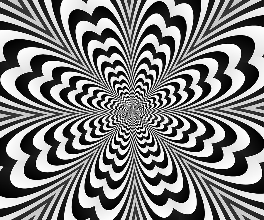 Optical Illusion Art by rizu_designs Wall Art